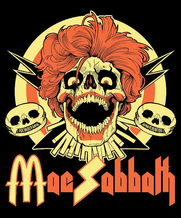 mac sabbath t shirt