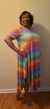 Image 2 of You're Smoking Hot- maxi dress 