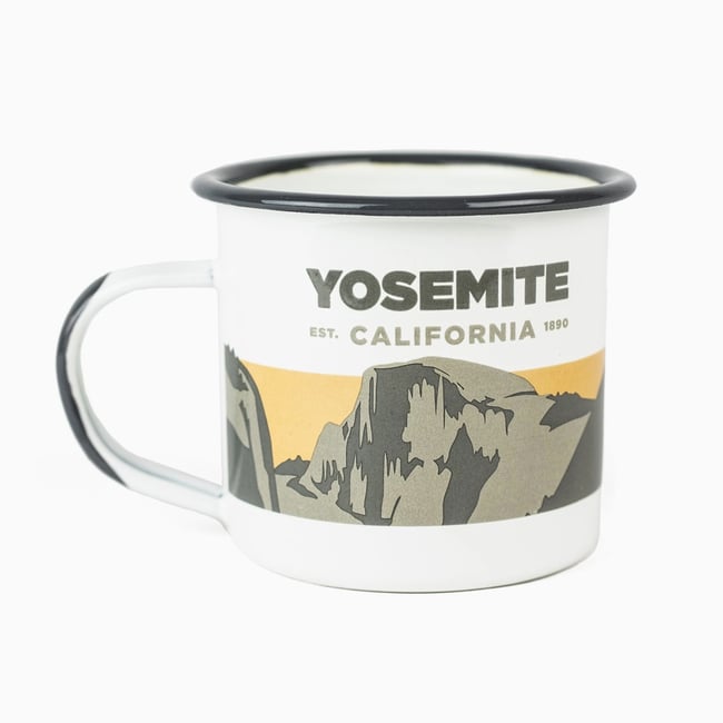 Yosemite National Park Enamel Mug