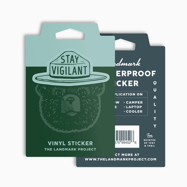 Stay Vigilant Sticker