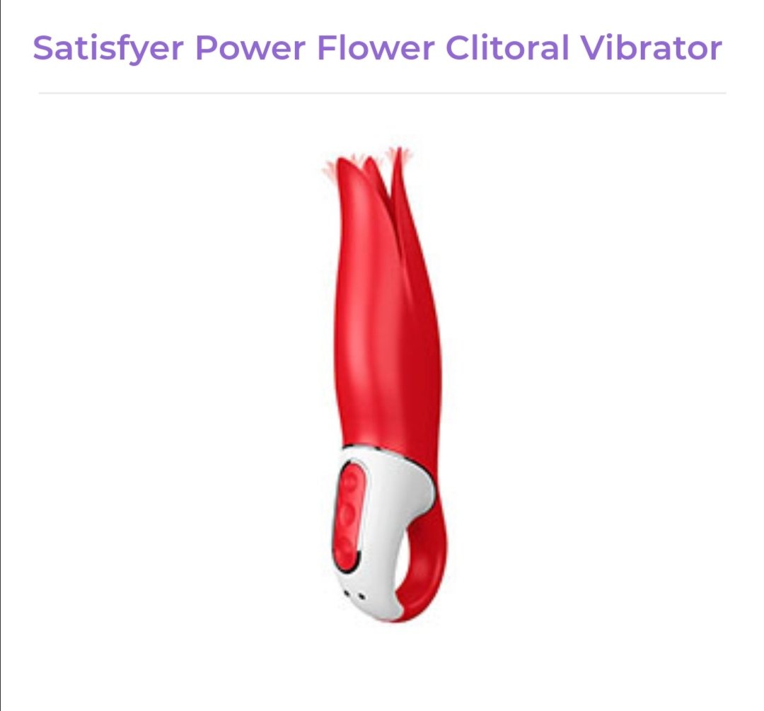 Image of Satisfyer Power Flower Clitoral Vibrator