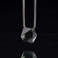 Image 1 of GROUNDING FORCE #2 necklace //  Green Fluorite crystal