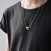 Image 3 of GROUNDING FORCE necklace //  Green Fluorite crystal