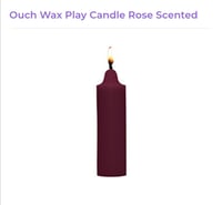 Image 1 of Ouch Wax Play Candle Scented