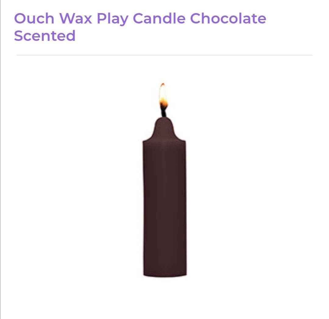 Image of Ouch Wax Play Candle Scented