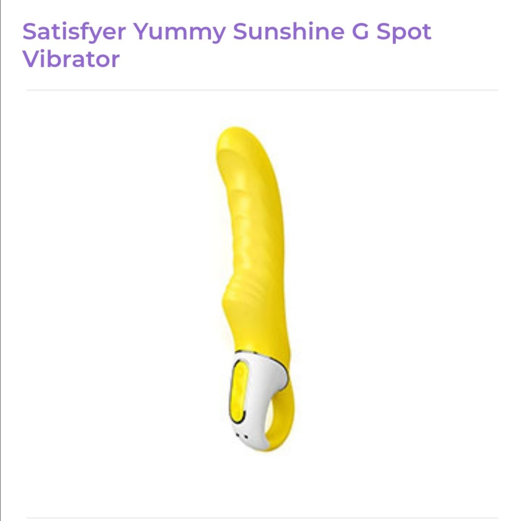 Image of Satisfyer Yummy Sunshine G Spot Vibrator