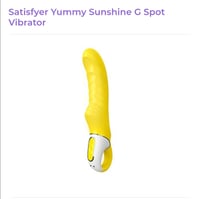 Satisfyer Yummy Sunshine G Spot Vibrator