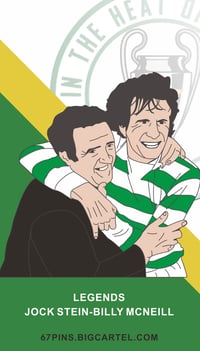 Image 1 of Legends | Jock Stein & Billy McNeill 