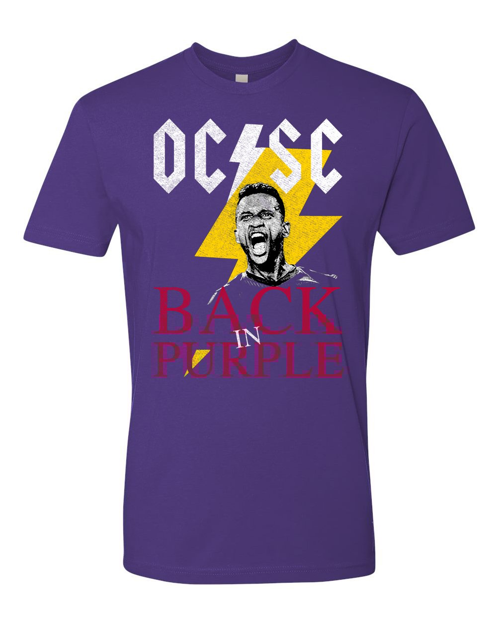 Image of Back In Purple Unisex Tee