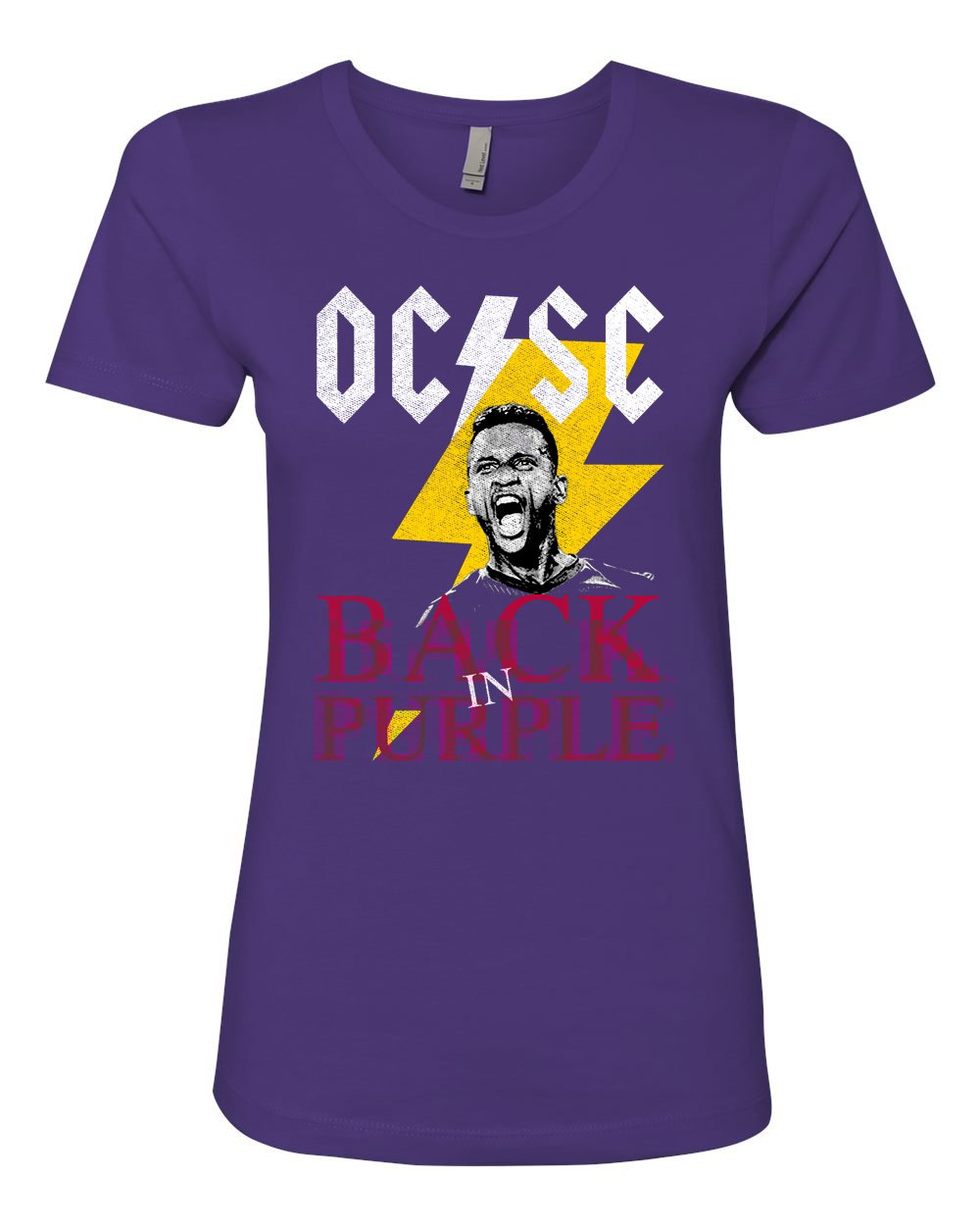 Image of Back In Purple Women's Tee