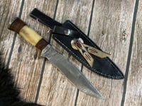 Image 1 of 512 layer Damascus blade knife