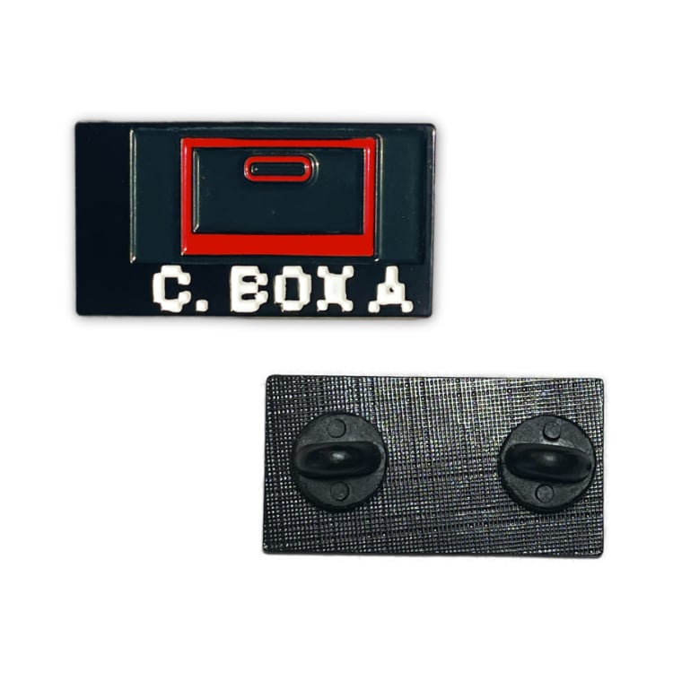 Metal Gear Box Item Card - Enamel Pin