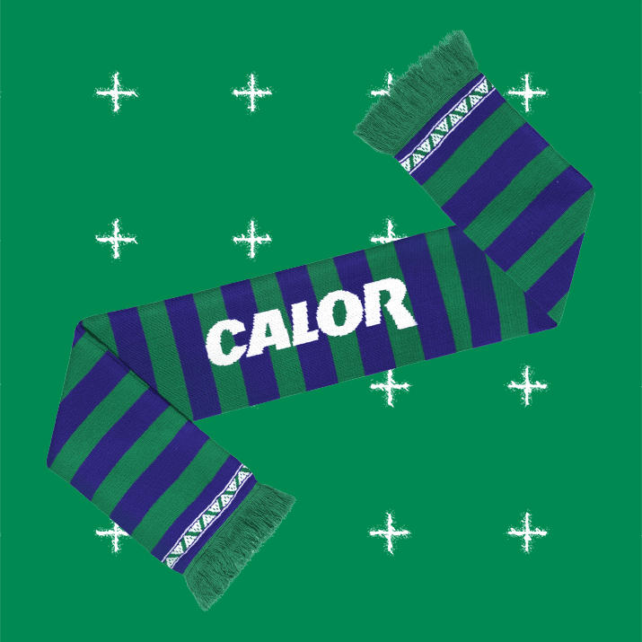 Image of Hibernian Retro Football Scarf (1994-96 Away)