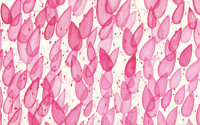 Image 2 of Monochrome Pink Allover Snoopies Giclee Print