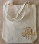 Image 1 of Poppies Canvas Tote Bag