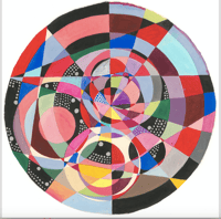 Image 1 of Tondo 2 Giclee Print on Hahnemuhle Etching paper