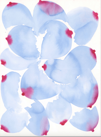 Image 1 of Blue Boobs Giclee Print