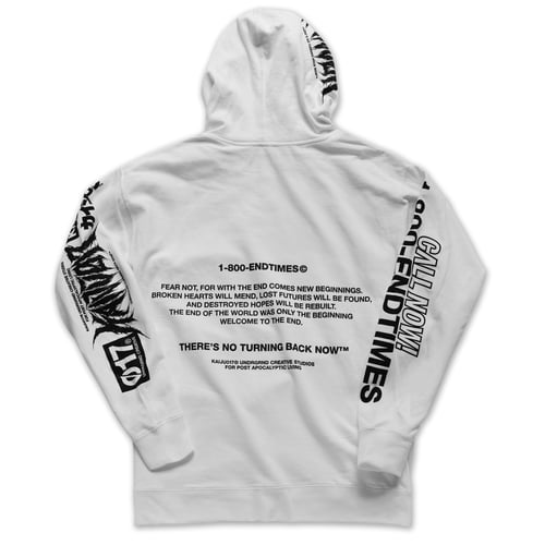 Image of 1800ENDTIMES Hoodie / WHT
