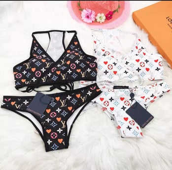 Lv game on bikini set