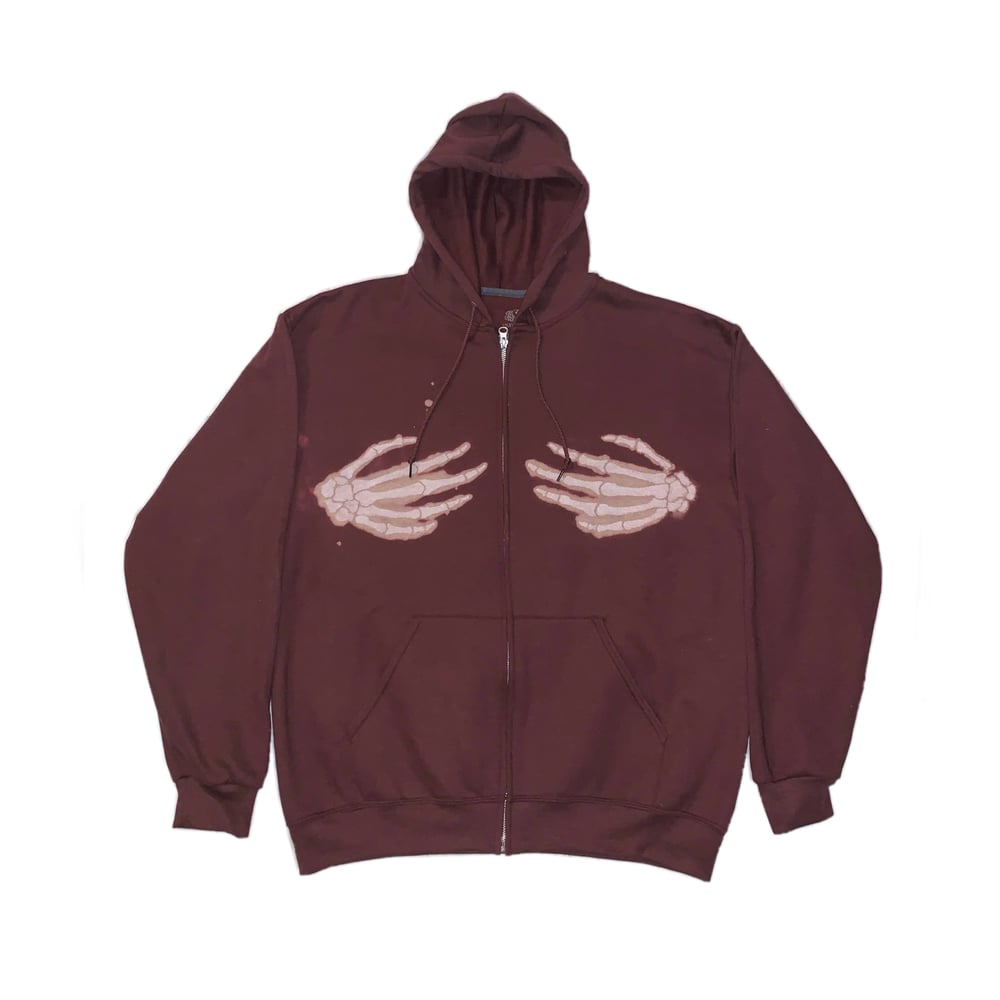 Image of Xoungi Hoodie (burgundy)