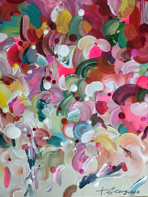 Image of 'Dance of the Angels' - 152x60cm
