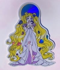 Image 2 of “The Moon” Serenity 4” Holographic Sticker