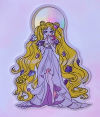 Image 1 of “The Moon” Serenity 4” Holographic Sticker