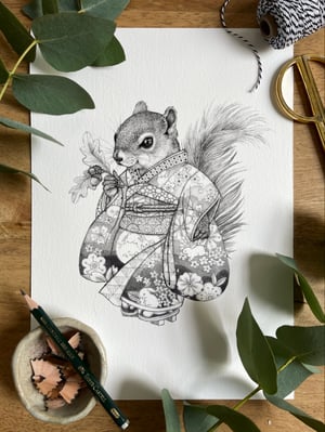 Image of KIMONO KLUB SQUIRREL 