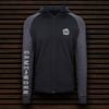 GAME-WORN Dynamic Pro Sports Melange Zip Hoodie / Slate Black