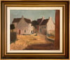 Swedish School c.1950 'Dog in the Yard'