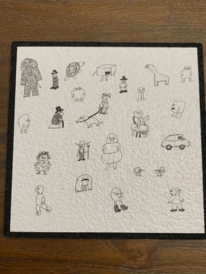 Image of Assorted Doodles Dab Mat