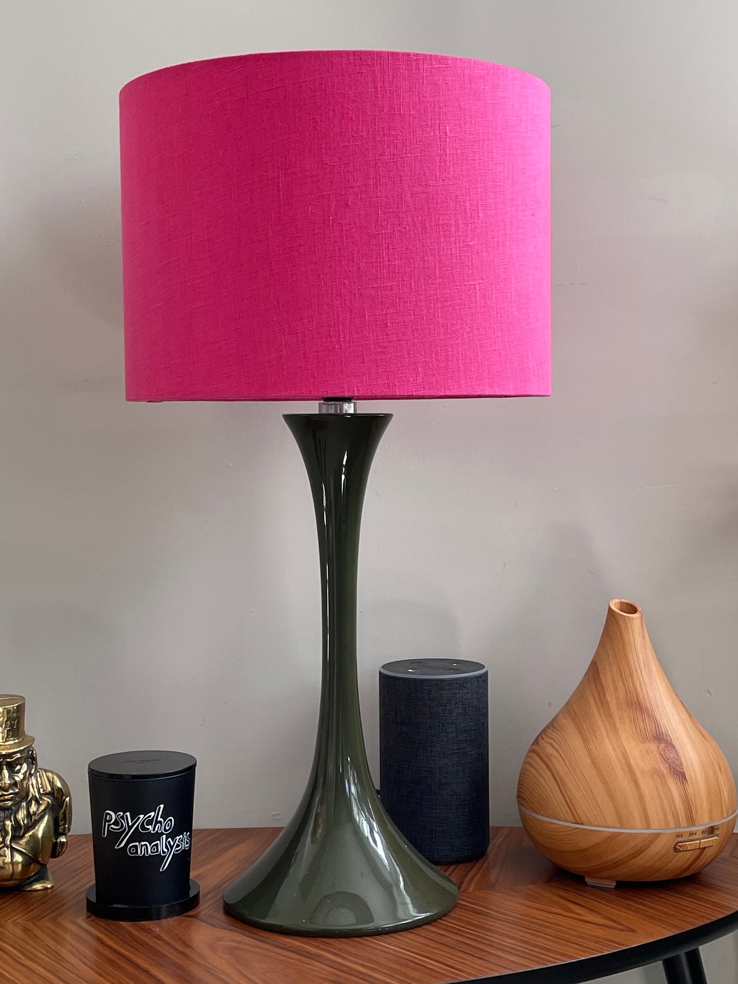Image of European 100% Washed Linen Rosewater Shade