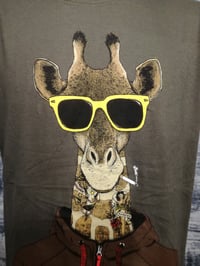 Image 2 of Gangster Giraffe t shirt