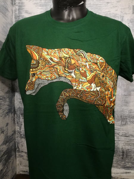 Image of Pattern fox t shirt