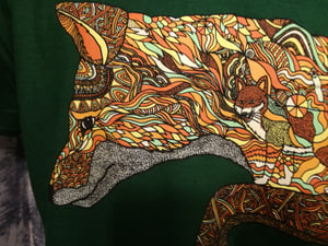 Image of Pattern fox t shirt