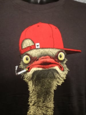 Image of Gangster ostrich t shirt
