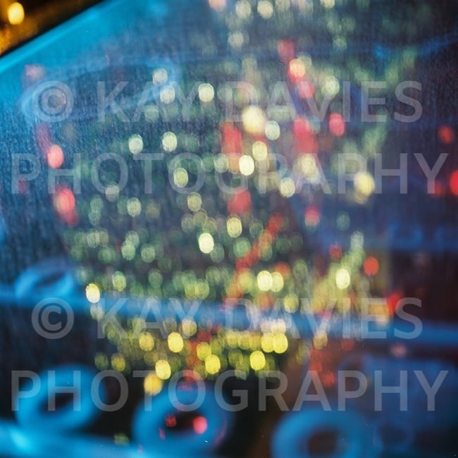 Neon Bokeh print