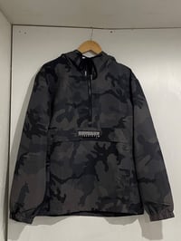 GREY CAMO 3/4 ZIP JACKET 