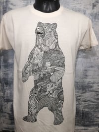 Image 1 of Polar bear pattern t shirt