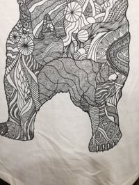 Image 3 of Polar bear pattern t shirt