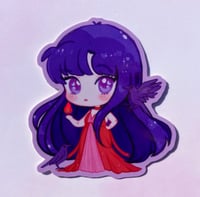 Chibi Princess Mars 2.3” Holographic Sticker