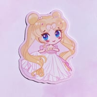 Chibi Princess Serenity 2.3 inch Matte Sticker