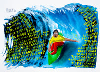 Image 2 of THE CRYPTO SURFER PRINT 