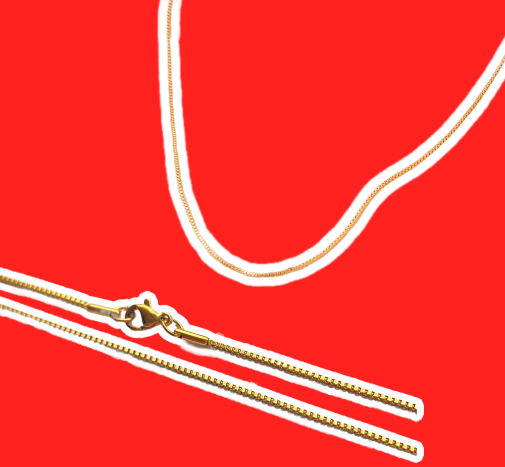Image of Gold Box Chain