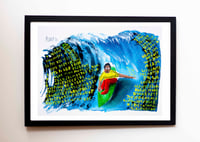 Image 1 of THE CRYPTO SURFER PRINT 