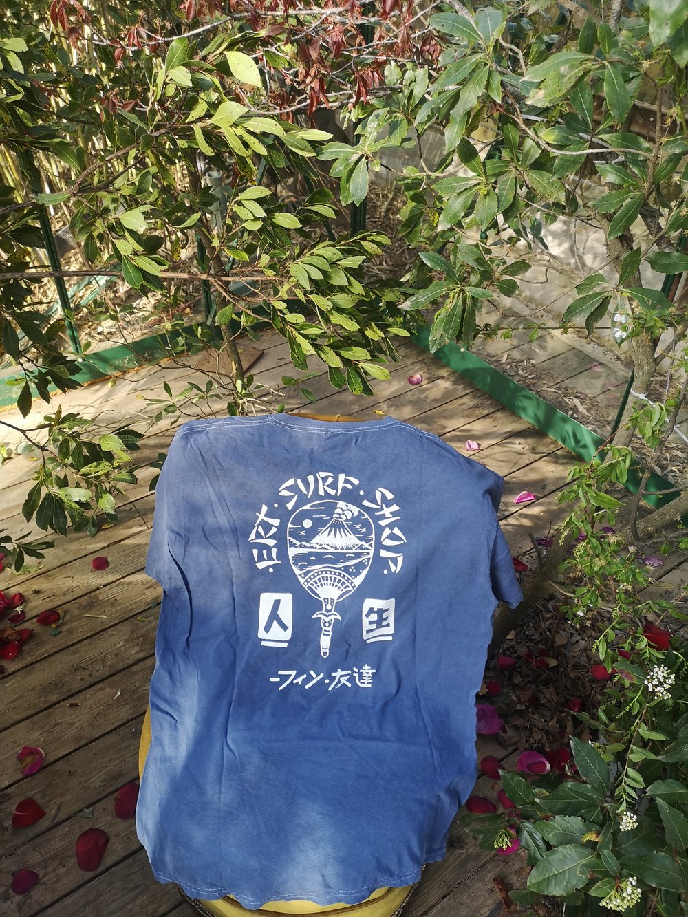 CAMISETA ERT ISSHŌ X TUCHO BERIAIN WASHED BLUE