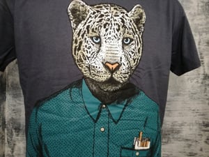 Image of Rock n roll leopard t shirt