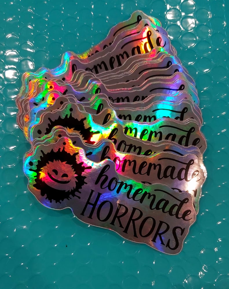 Image of Homemade Horrors Holographic Stickers