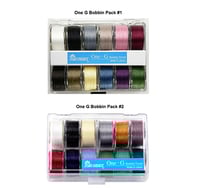 Image 1 of One G Thread - Bobbins - 10 NEW Colors!