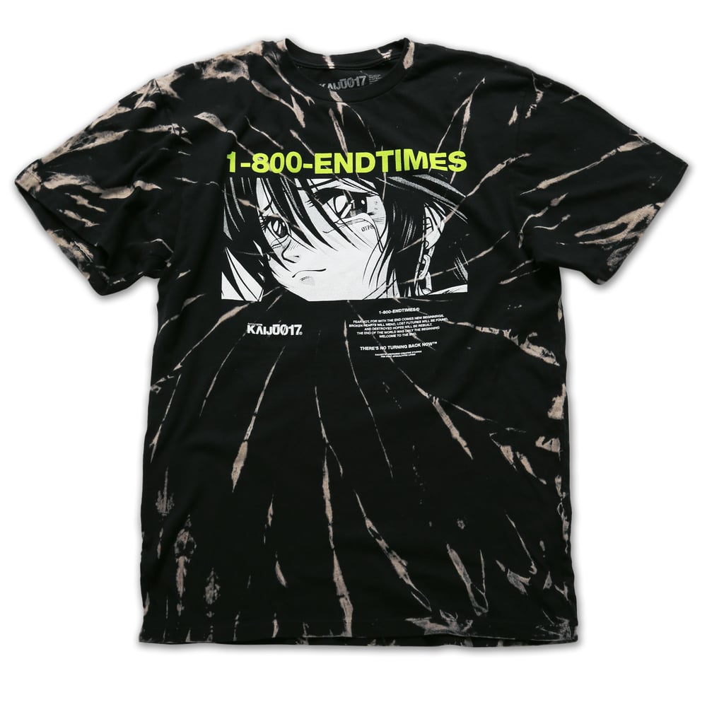 Image of 1800ENDTIMES Tee / BLK TD